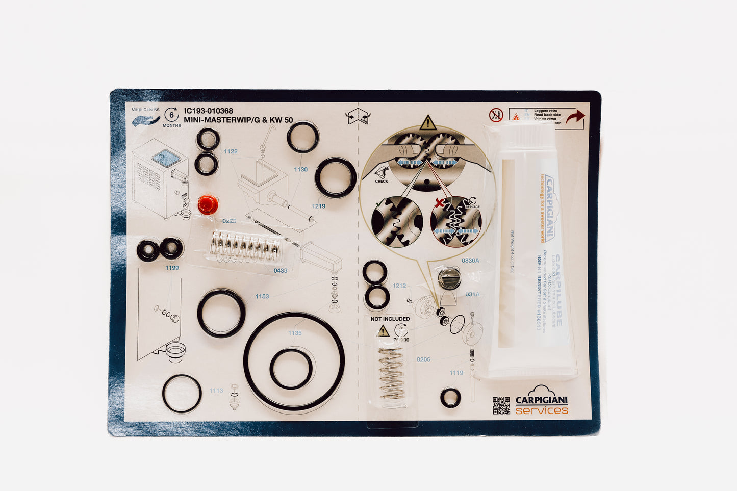 Tune-Up Kit for MINI-MASTERWIP/G & KW50 | IC193-010368